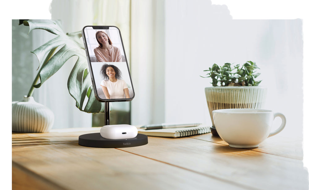 Base de carga con Magsafe 2-in-1 BOOST↑CHARGE™ PRO de Belkin Negro - Macnificos