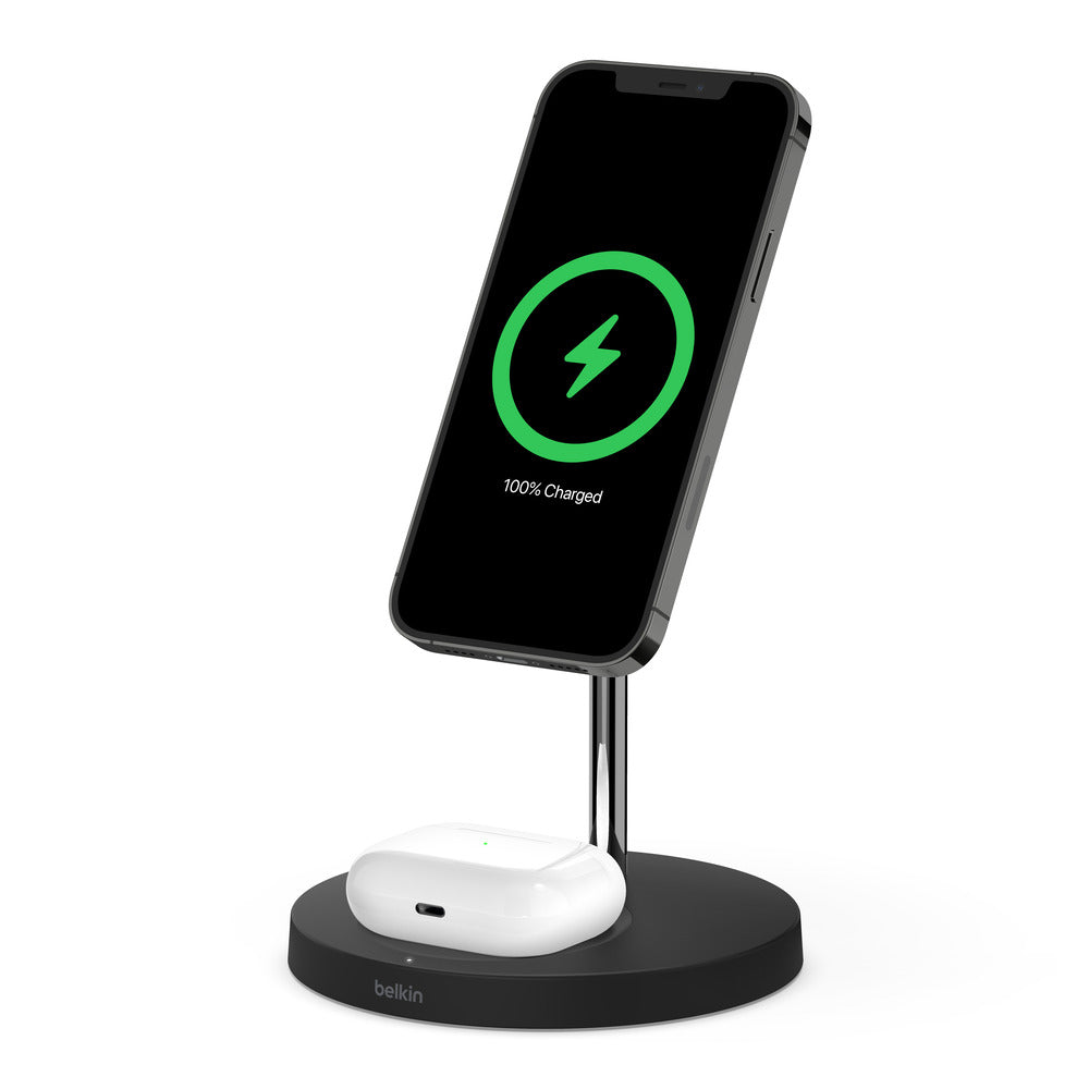 Base de carga con Magsafe 2-in-1 BOOST↑CHARGE™ PRO de Belkin Negro - Macnificos