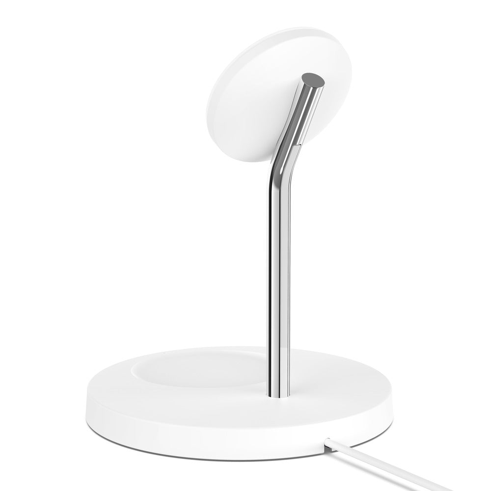 Base de carga con Magsafe 2-in-1 BOOST↑CHARGE™ PRO de Belkin Blanco - Macnificos