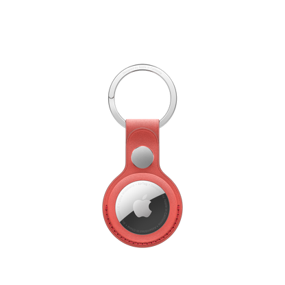 Llavero de trenzado fino para el AirTag - Coral - Macnificos