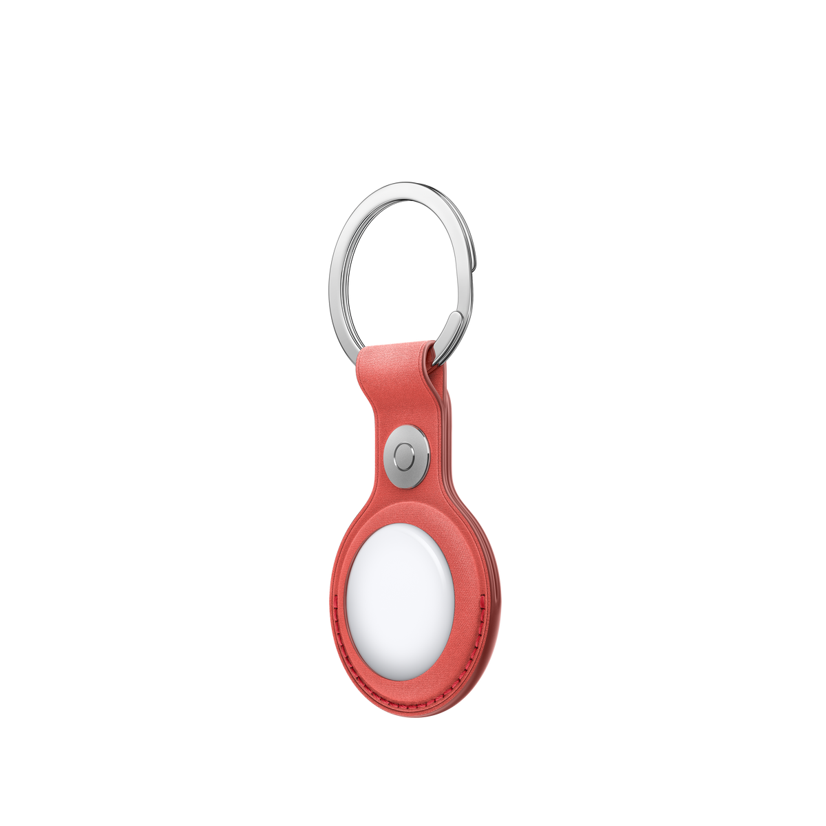 Llavero de trenzado fino para el AirTag - Coral - Macnificos