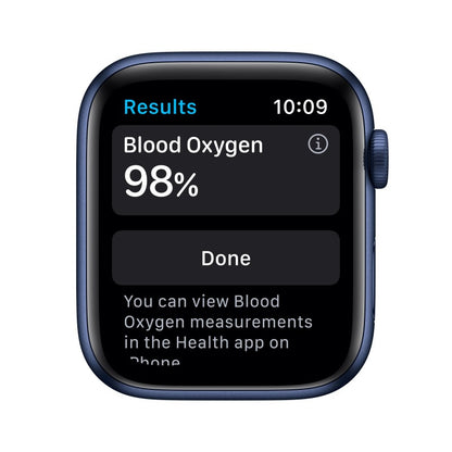 Apple Watch Series 6 | GPS + Cellular | 44mm | Caja de Aluminio Azul (sin correa)