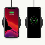 Base de carga inalámbrica individual BOOST↑CHARGE™ 10W con adaptador de Belkin Negro - Macnificos