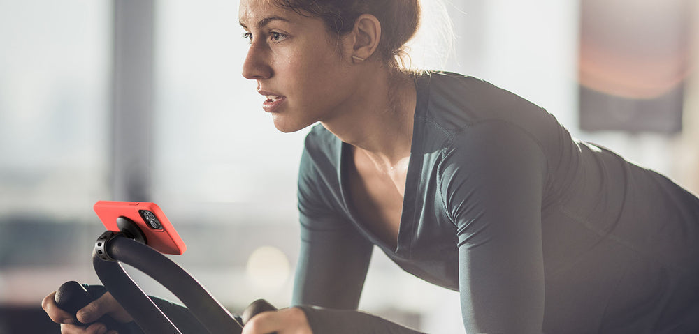 Soporte Fitness magnetico para iPhone de Belkin - Macnificos