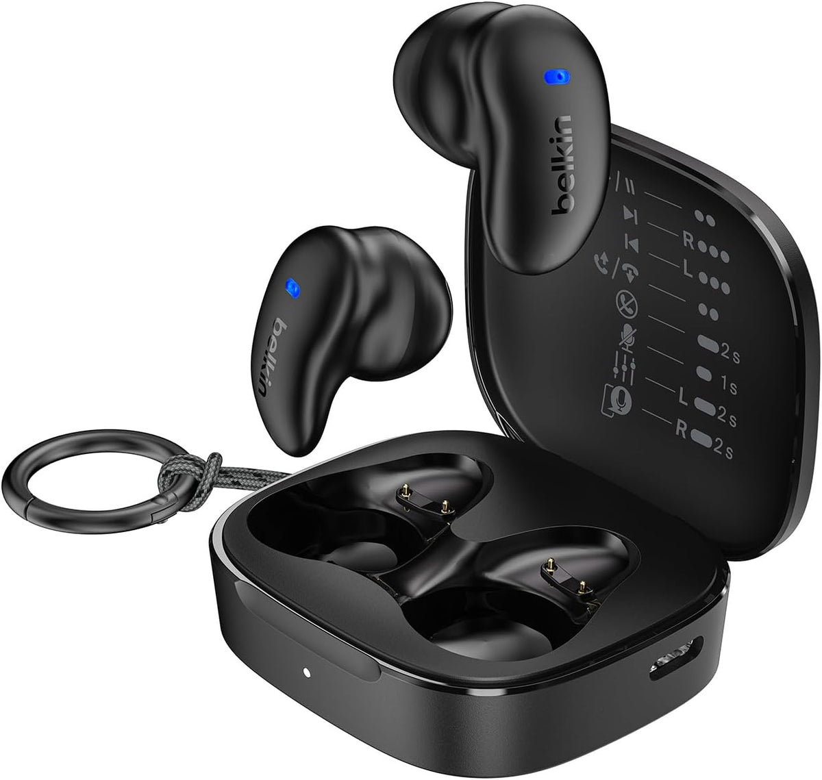 SoundForm Anywhere Auriculares Inalámbricos Negro | Belkin