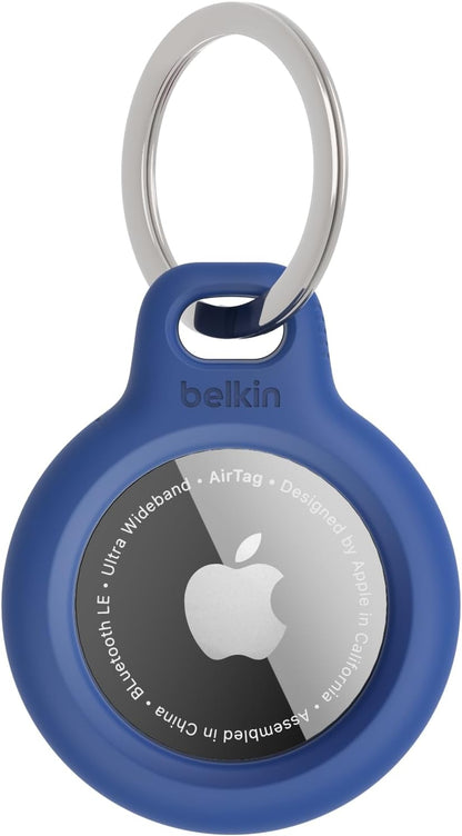 Funda Protectora para AirTag con Llavero Azul | Belkin