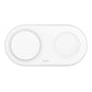 Estación magnética de carga inalámbrica 2 en 1 con tecnología Qi2 BOOST↑CHARGE Pro de 15W blanco | Belkin