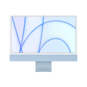 Apple iMac 24" 4,5K Chip M1 | 8 GB RAM | 256 GB SSD | CPU 8 núcleos | GPU 7 núcleos - Azul