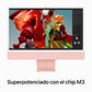 Apple iMac 24" 4,5K Chip M3 | 8 GB RAM | 256 GB SSD | CPU 8 núcleos | GPU 8 núcleos - Rosa