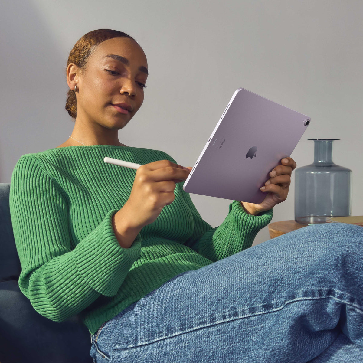 iPad Air de 13 pulgadas Wi-Fi + Cellular 256 GB - Blanco estrella (M2) - Macnificos