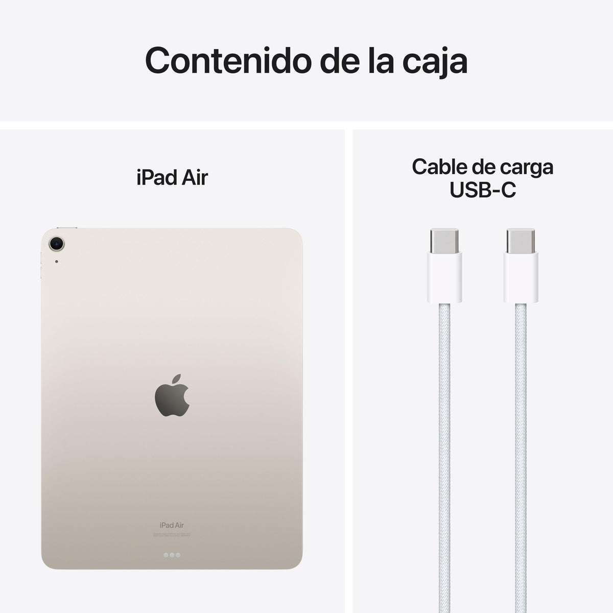 iPad Air de 13 pulgadas Wi-Fi 1 TB - Blanco estrella (M2) - Macnificos