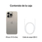 Apple iPhone 15 Pro Max | 256 GB | Titanio Natural