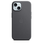 Funda de trenzado fino con MagSafe para el iPhone 15 - Negro - Macnificos