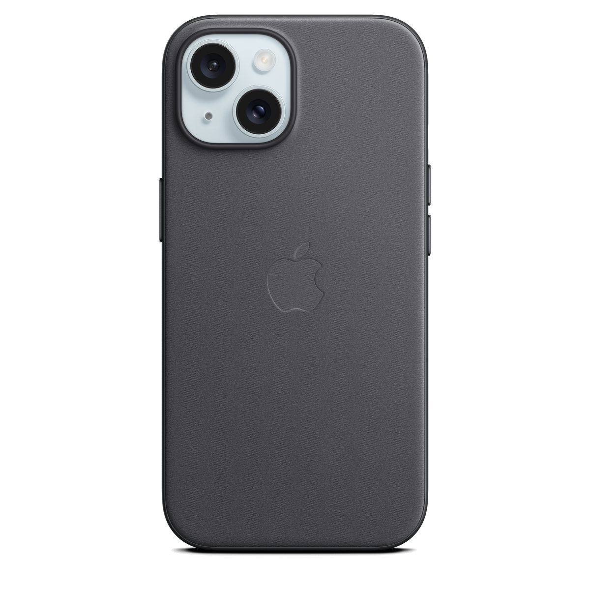 Funda de trenzado fino con MagSafe para el iPhone 15 - Negro - Macnificos