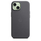 Funda de trenzado fino con MagSafe para el iPhone 15 - Negro - Macnificos