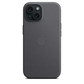 Funda de trenzado fino con MagSafe para el iPhone 15 - Negro - Macnificos