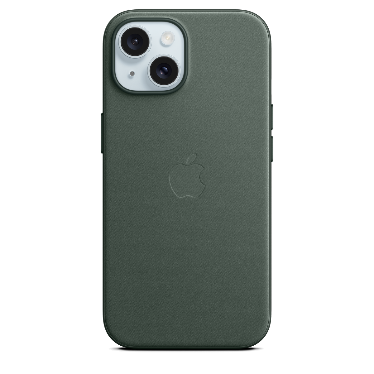Funda de trenzado fino con MagSafe para el iPhone 15 - Verde perenne - Macnificos