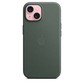 Funda de trenzado fino con MagSafe para el iPhone 15 - Verde perenne - Macnificos