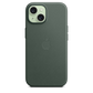Funda de trenzado fino con MagSafe para el iPhone 15 - Verde perenne - Macnificos