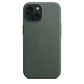 Funda de trenzado fino con MagSafe para el iPhone 15 - Verde perenne - Macnificos