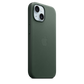 Funda de trenzado fino con MagSafe para el iPhone 15 - Verde perenne - Macnificos