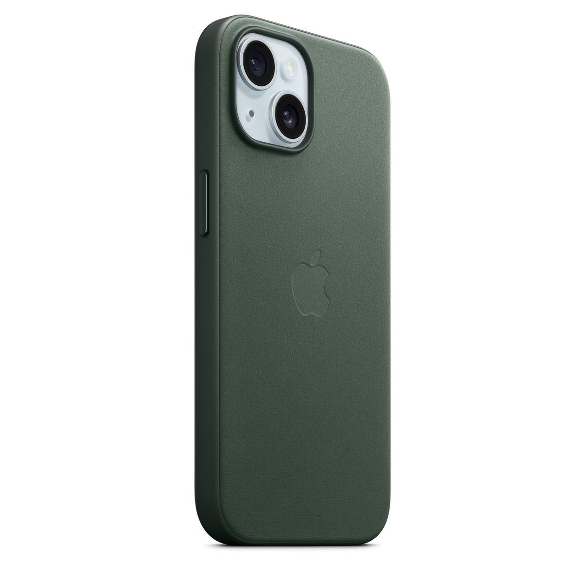 Funda de trenzado fino con MagSafe para el iPhone 15 - Verde perenne - Macnificos