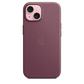 Funda de trenzado fino con MagSafe para el iPhone 15 - Rojo mora - Macnificos