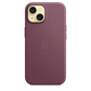 Funda de trenzado fino con MagSafe para el iPhone 15 - Rojo mora - Macnificos