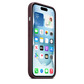 Funda de trenzado fino con MagSafe para el iPhone 15 - Rojo mora - Macnificos