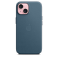 Funda de trenzado fino con MagSafe para el iPhone 15 - Azul pacífico - Macnificos