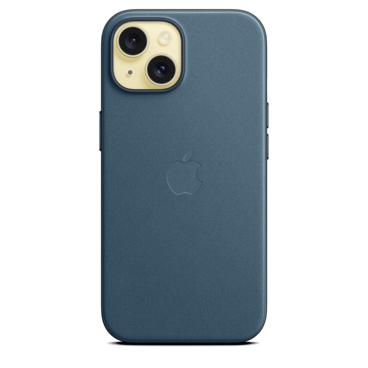 Funda de trenzado fino con MagSafe para el iPhone 15 - Azul pacífico - Macnificos