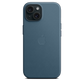 Funda de trenzado fino con MagSafe para el iPhone 15 - Azul pacífico - Macnificos