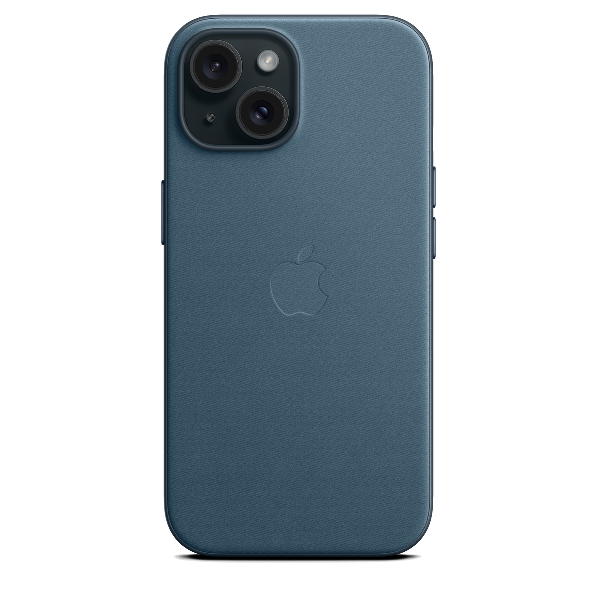 Funda de trenzado fino con MagSafe para el iPhone 15 - Azul pacífico - Macnificos