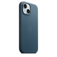 Funda de trenzado fino con MagSafe para el iPhone 15 - Azul pacífico - Macnificos