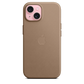 Funda de trenzado fino con MagSafe para el iPhone 15 - Marrón topo - Macnificos