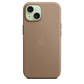 Funda de trenzado fino con MagSafe para el iPhone 15 - Marrón topo - Macnificos