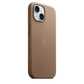 Funda de trenzado fino con MagSafe para el iPhone 15 - Marrón topo - Macnificos