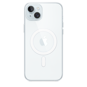 Apple Funda MagSafe para iPhone 15 Plus Transparente