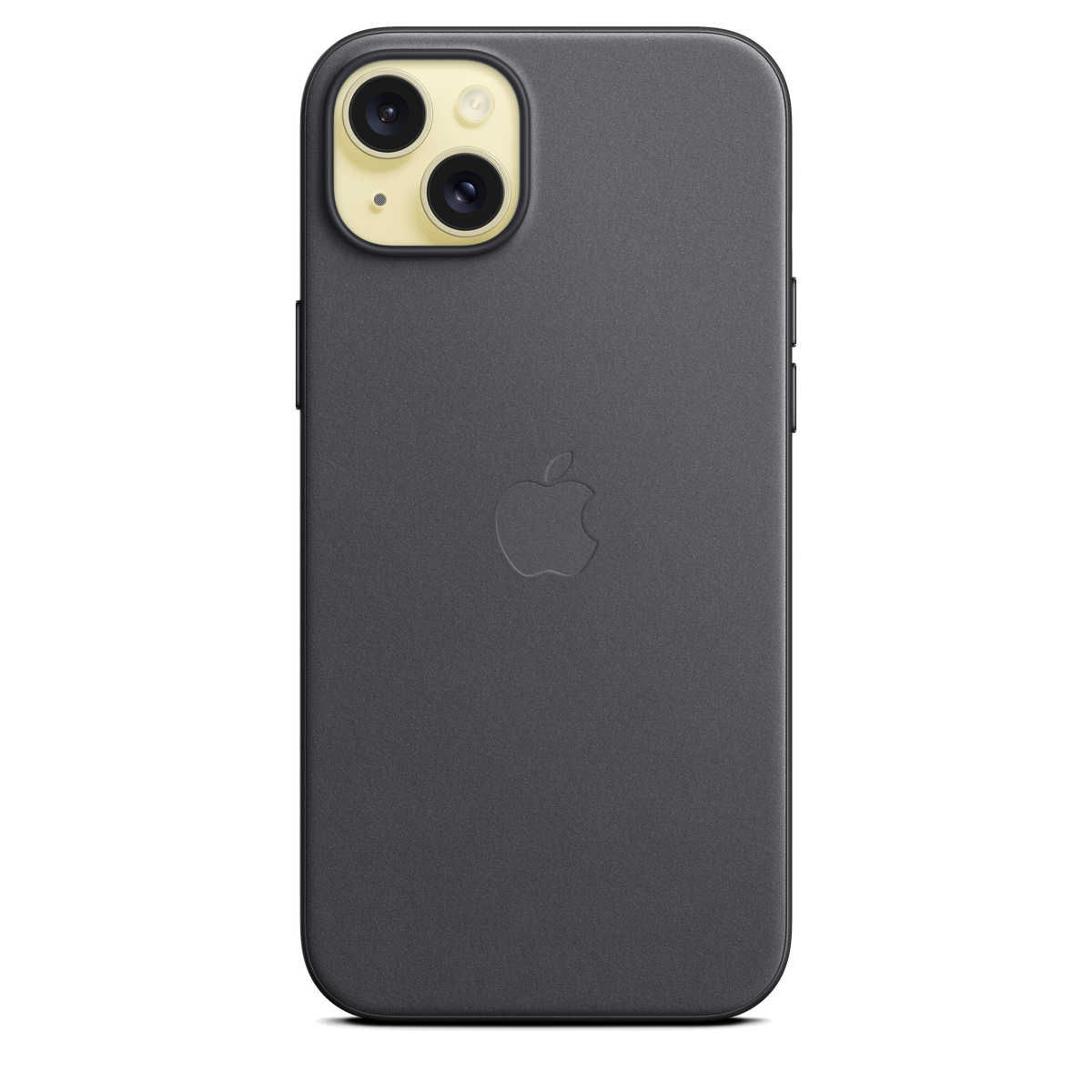 Funda de trenzado fino con MagSafe para el iPhone 15 Plus - Negro - Macnificos