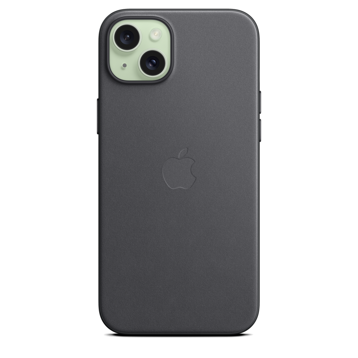 Funda de trenzado fino con MagSafe para el iPhone 15 Plus - Negro - Macnificos