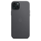 Funda de trenzado fino con MagSafe para el iPhone 15 Plus - Negro - Macnificos