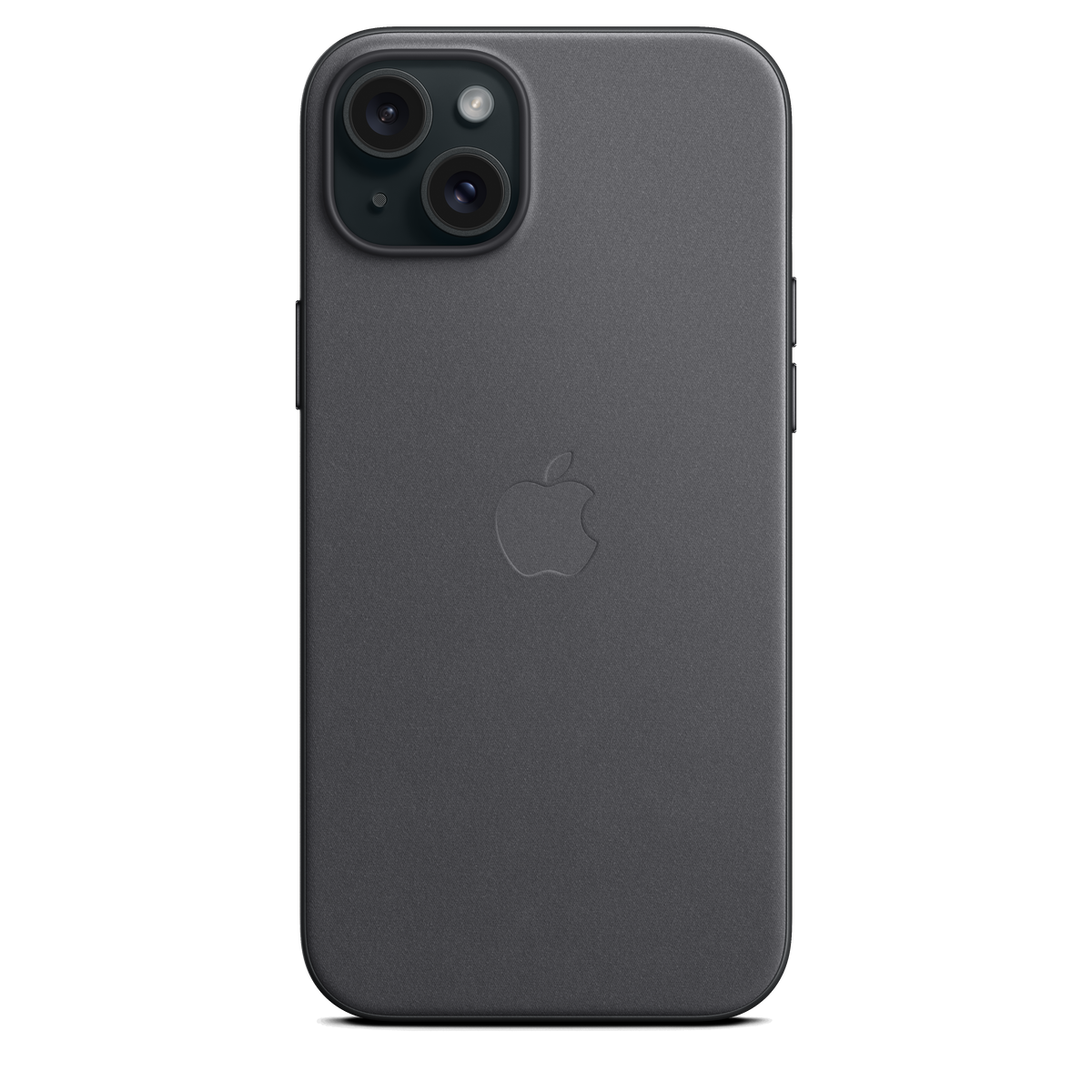 Funda de trenzado fino con MagSafe para el iPhone 15 Plus - Negro - Macnificos