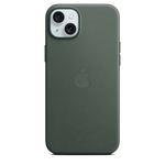 Funda de trenzado fino con MagSafe para el iPhone 15 Plus - Verde perenne - Macnificos