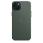 Funda de trenzado fino con MagSafe para el iPhone 15 Plus - Verde perenne - Macnificos