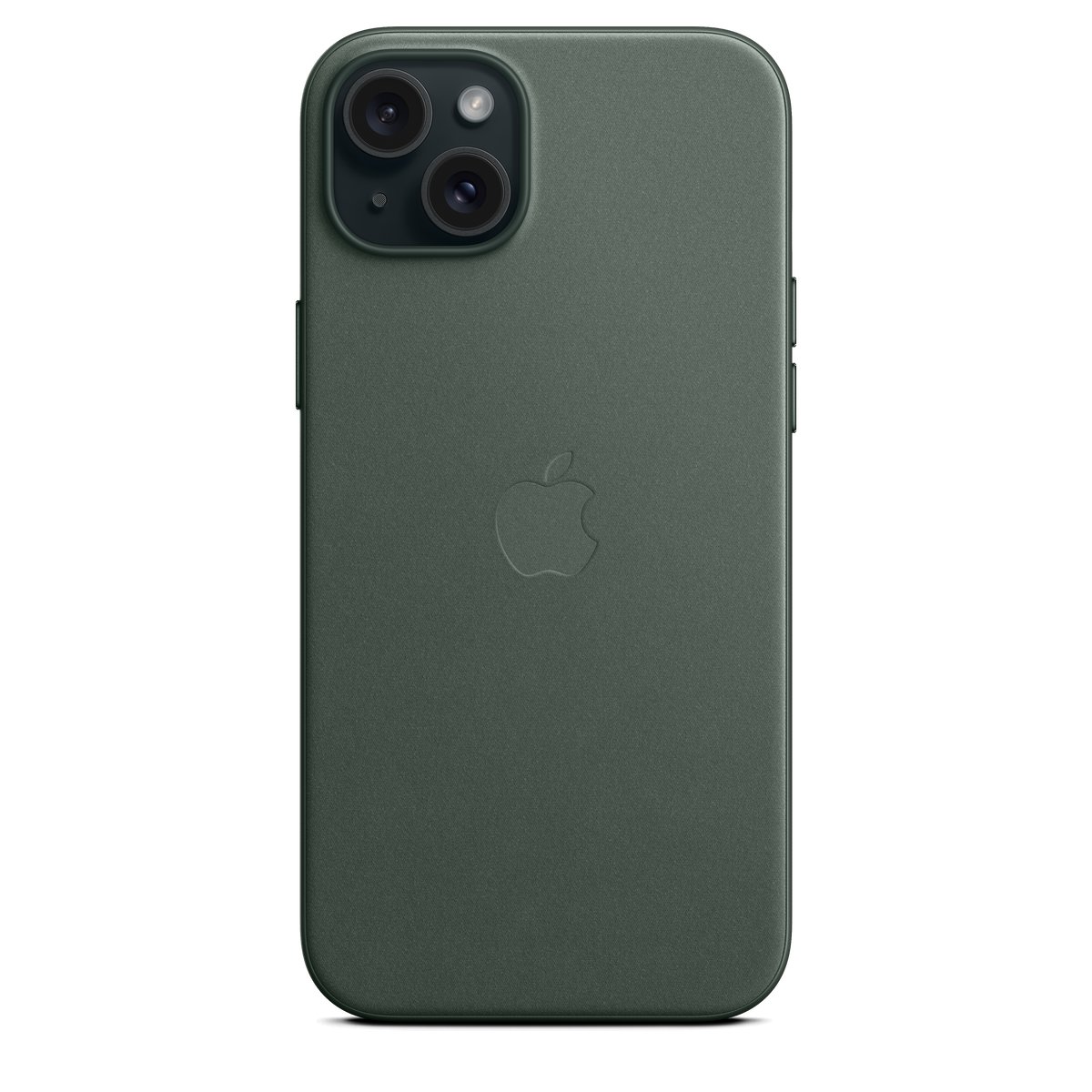 Funda de trenzado fino con MagSafe para el iPhone 15 Plus - Verde perenne - Macnificos