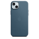 Funda de trenzado fino con MagSafe para el iPhone 15 Plus - Azul pacífico - Macnificos