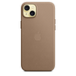 Funda de trenzado fino con MagSafe para el iPhone 15 Plus - Marrón topo - Macnificos
