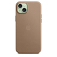Funda de trenzado fino con MagSafe para el iPhone 15 Plus - Marrón topo - Macnificos