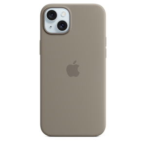 Apple Funda de Silicona MagSafe para iPhone 15 Plus Arcilla