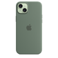 Funda de silicona con MagSafe para el iPhone 15 Plus - Ciprés - Macnificos